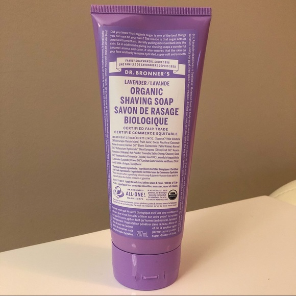Dr Bronners Lavender Shaving Soap - Picture 1 of 3